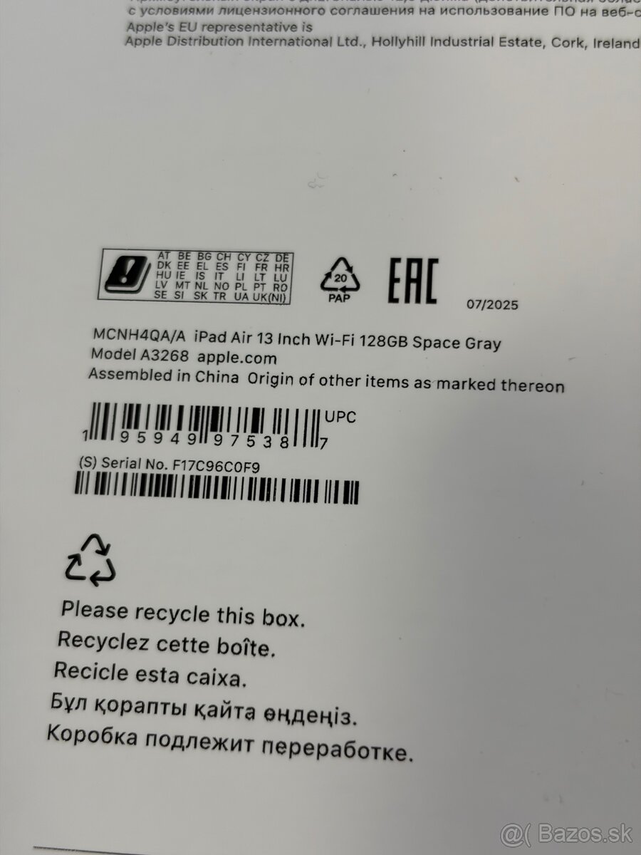 iPad Air M3 128gb WIFI - 6