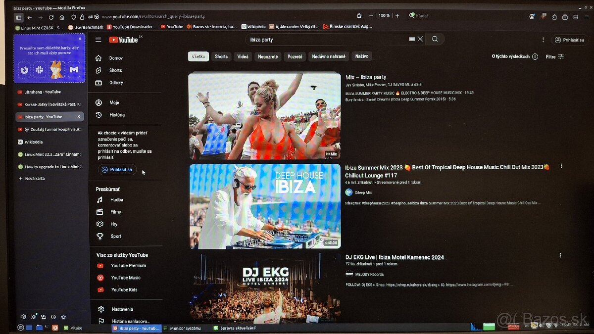 HP Compaq, core2 2,4ghz; 3gb; 120gb - 6