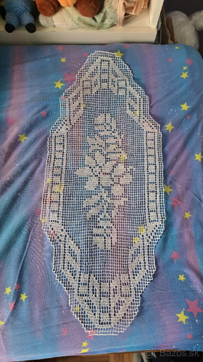 Rôzne ručne háčkované ozdobné obrusy - 6