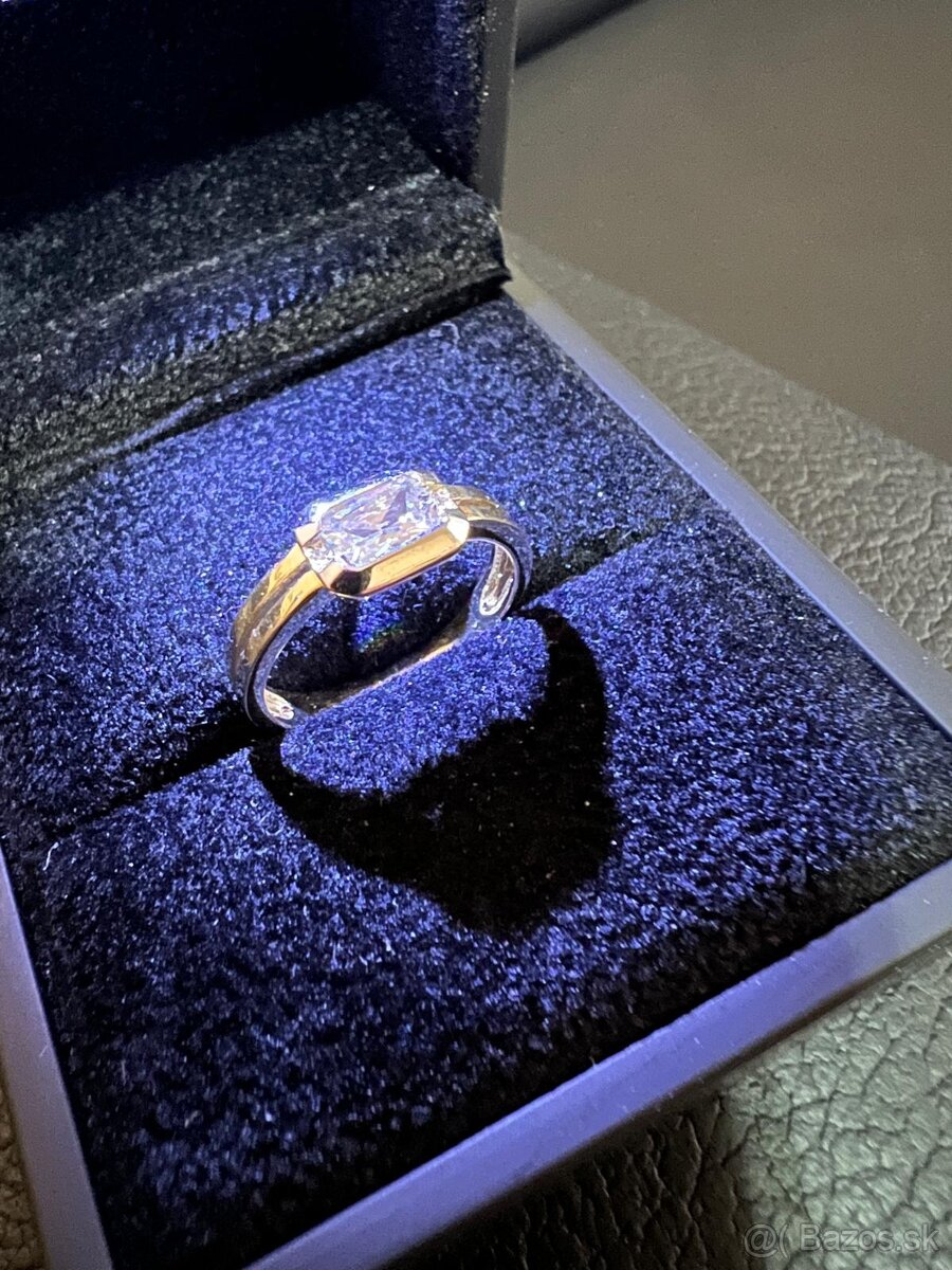 Zlatý dámsky prsteň - 6