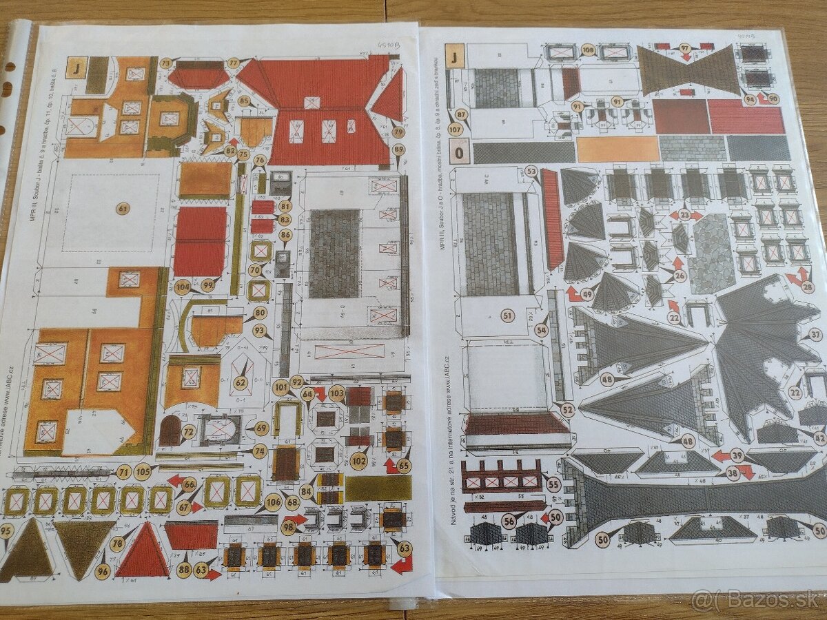 ABC papierový model Mestská pamiatková rezervácia 2 - 6