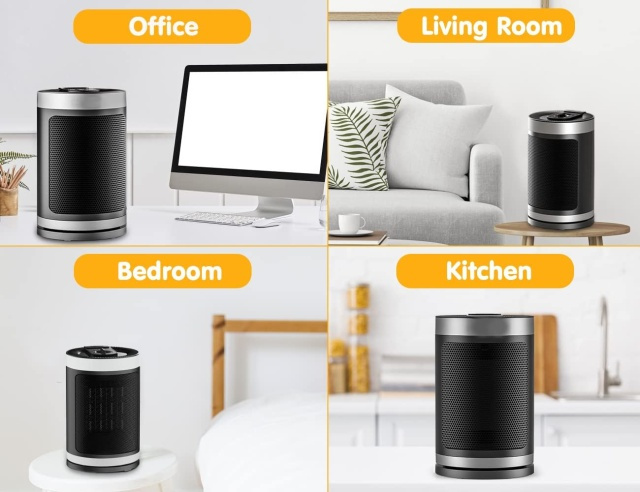 Keramický ohrievač 1500 W - 6