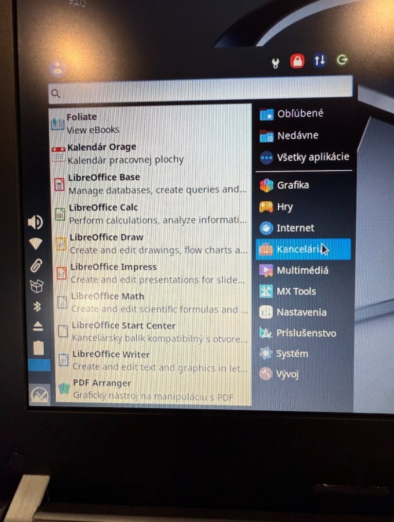 Notebook HP i3-2330M / 8 GB RAM / 250 GB SSD / LINUX MX - 6