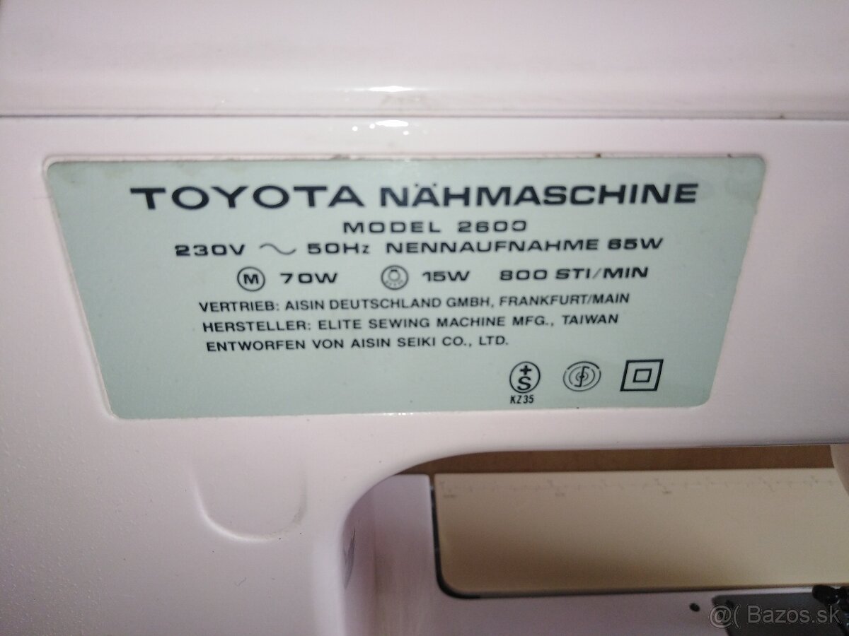 Toyota model 2600 - 6