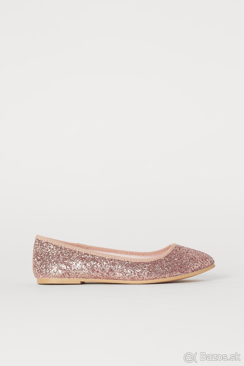 Trblietavé balerínky, veľkosť 38 - 6