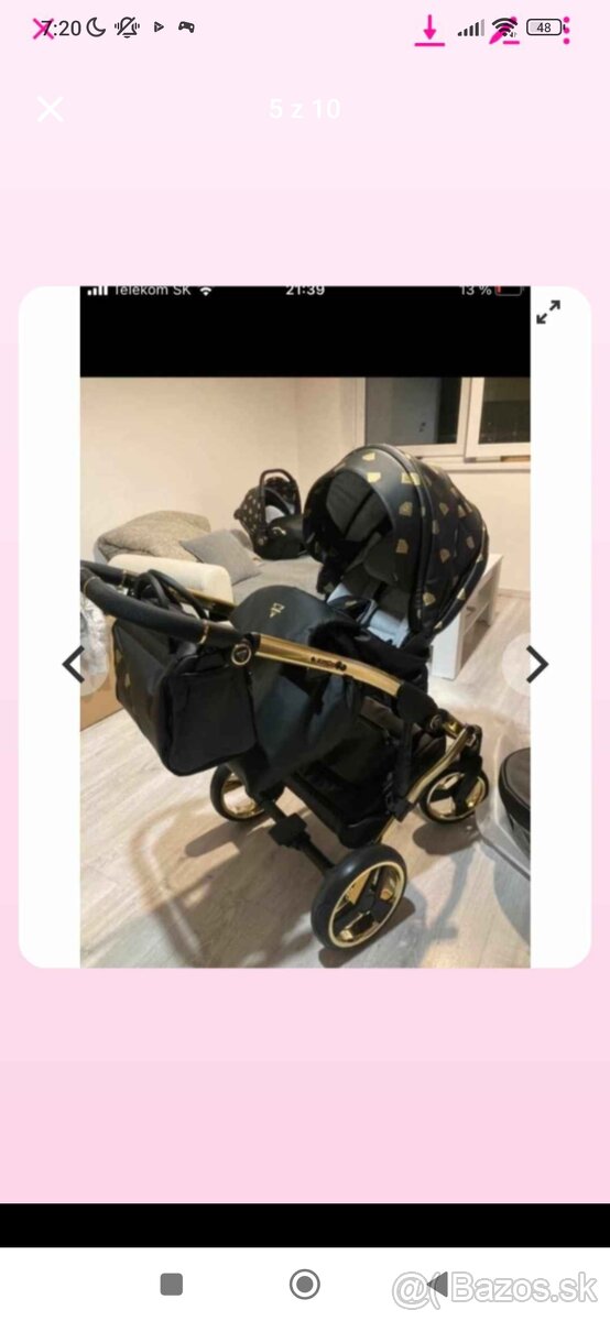 Kočík 3 kombinacia Junama diamond - 6