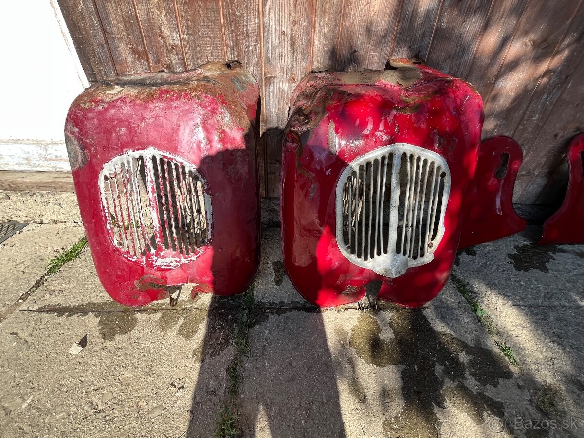 Reumaplech, Diely JAWA ČZ - 6