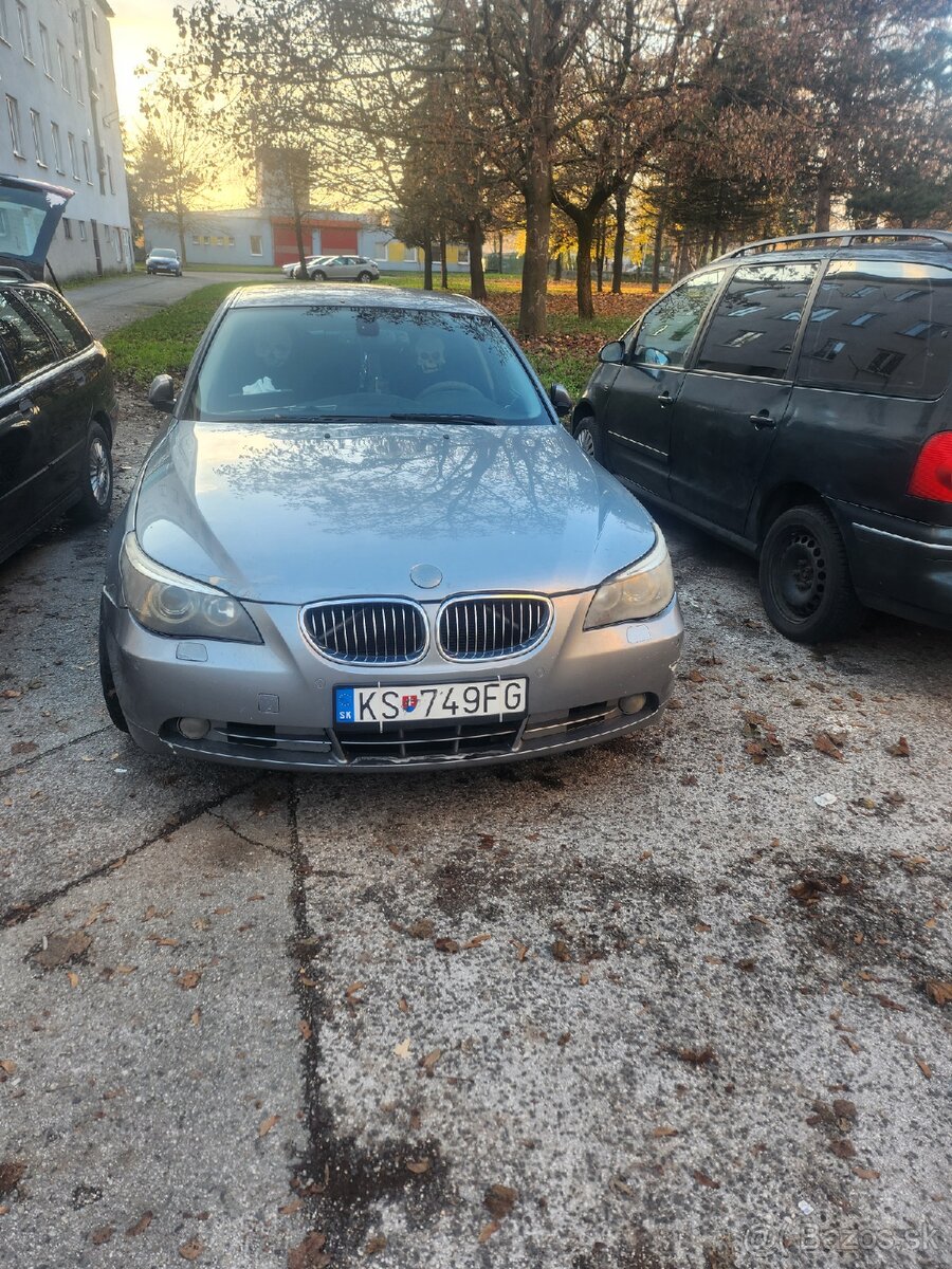 Predám BMW 525 .E60. 130 kW 2500 cm³ - 6