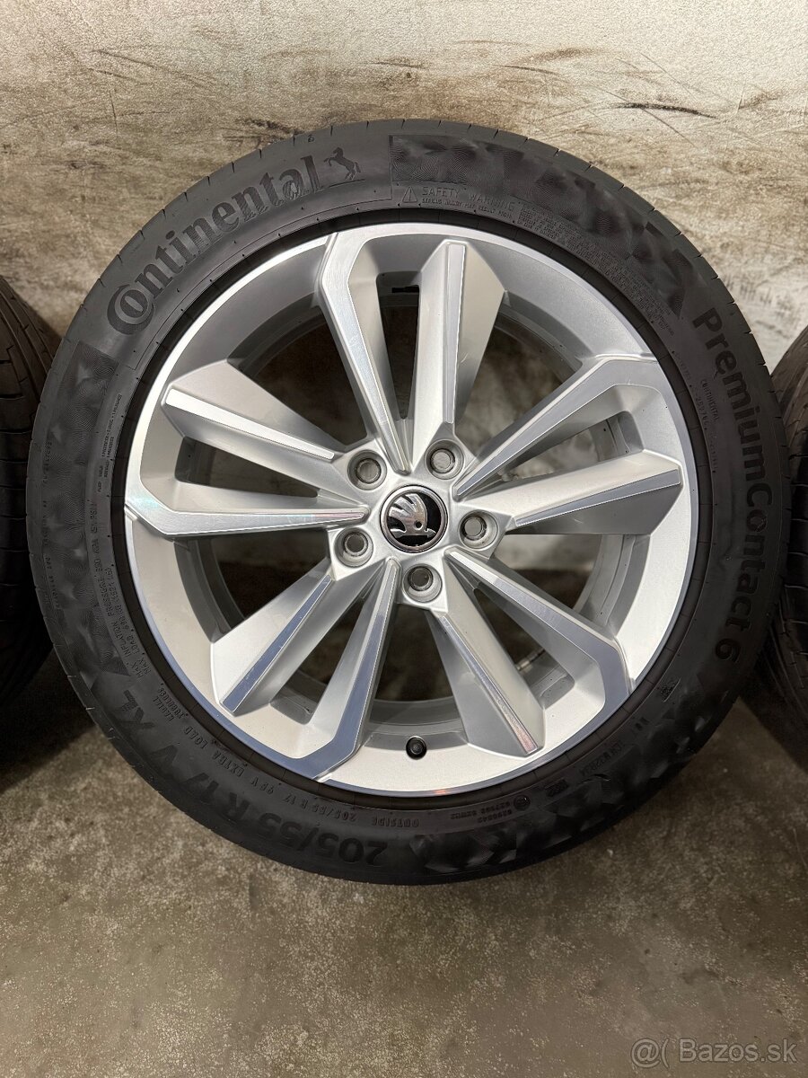 Letná sada Octavia 4 - 5x112 R17 , 205/55/17 Škoda Aries - 6