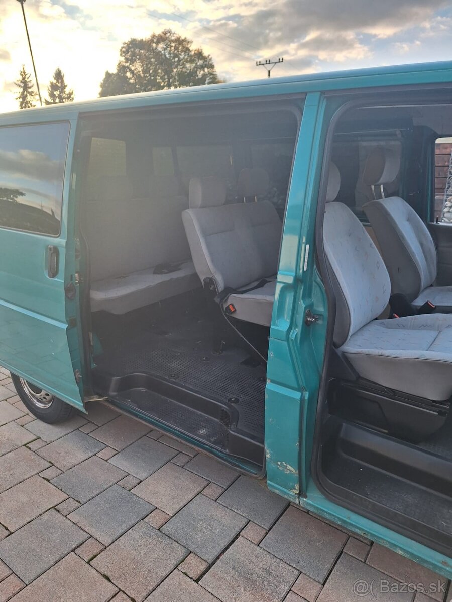 Volkswagen t4 2,4d syncro 4x4 7miestne - 6