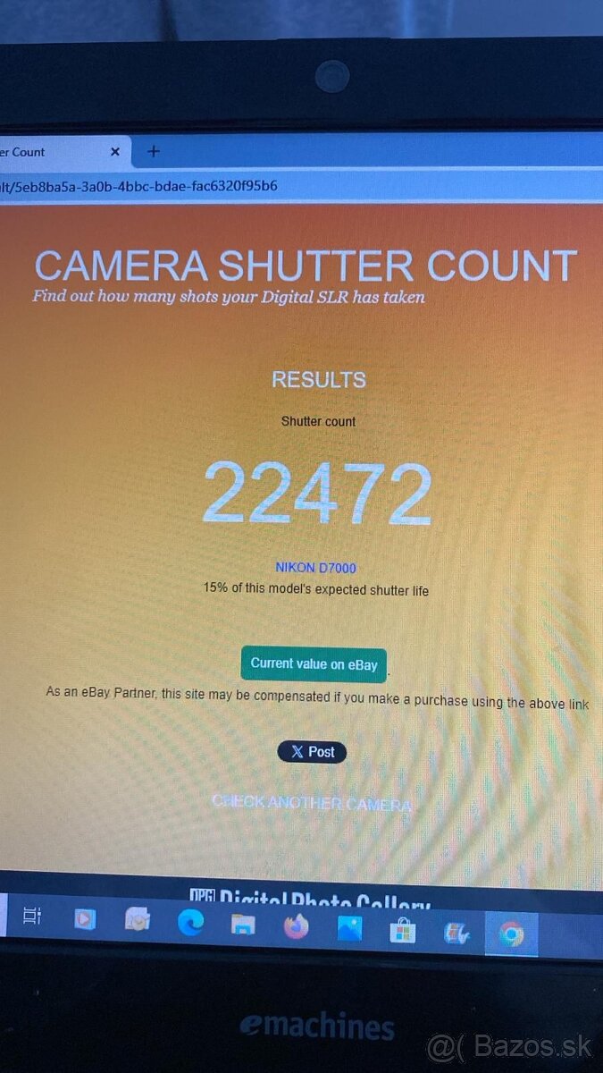 Predám fotoaparát Nikon D7000 - 6