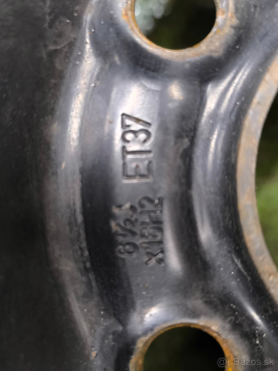 Plechové disky 5x110 r16 opel - 6