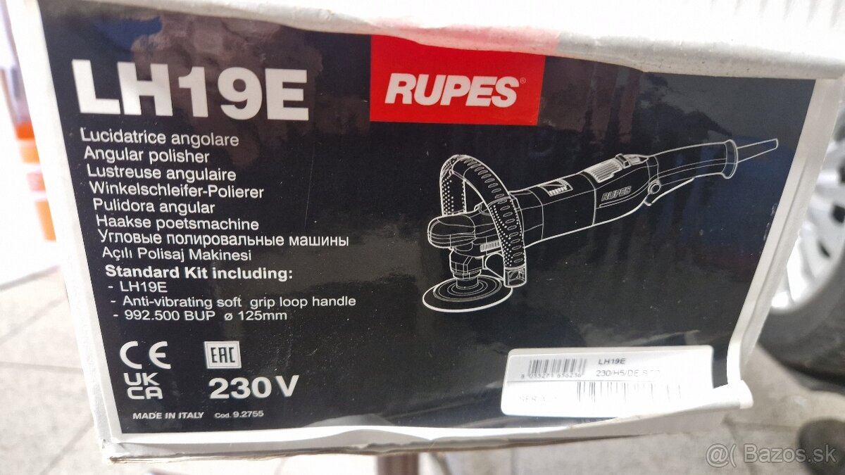 Rupes leštička rotačná LH 19E 125mm - 6