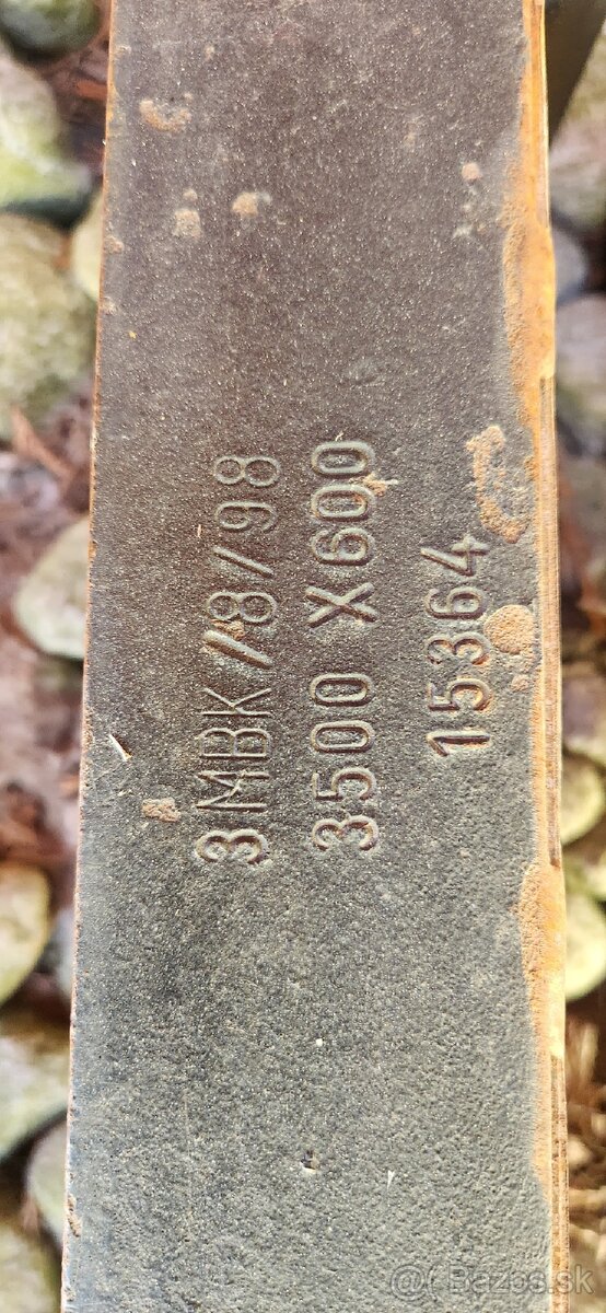 Vidly na VZV 2400mm - 6