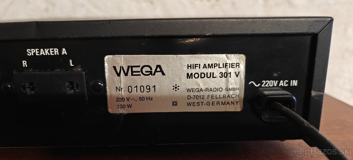 Wega zosilňovač - 6