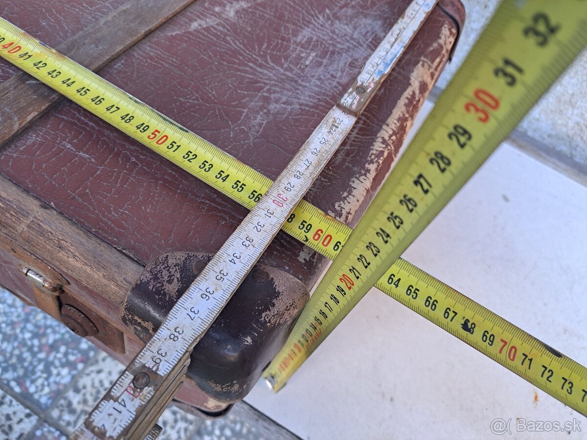 Kožené retro kufre - 6