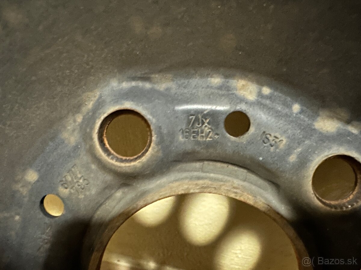 Bmw plechové disky 5x120 R16 - 6