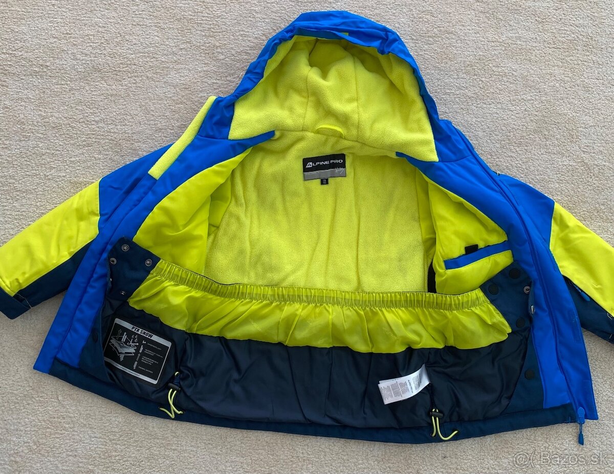 Detská lyžiarska bunda ALPINE PRO, veľkosť 116-122 - 6