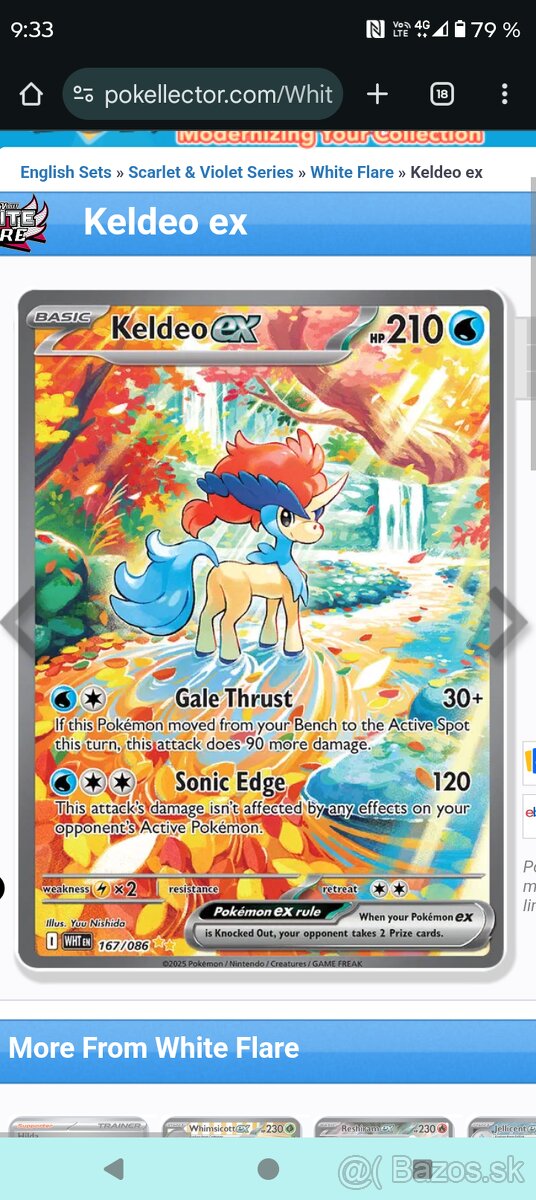 Pokémon karty / edícia White Flare - 6