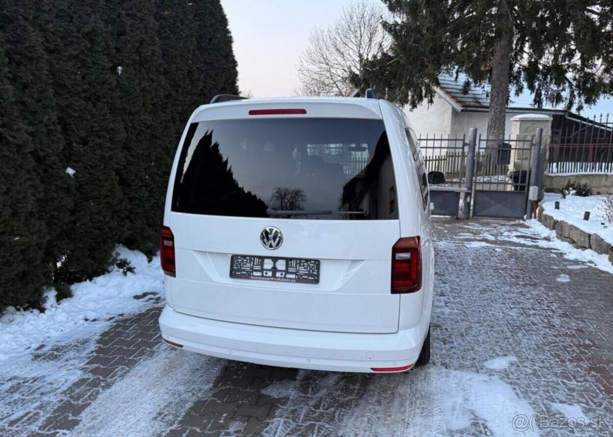 Volkswagen Caddy 2,0TDi MAXI 1Majite,2x šoupačk nafta - 6