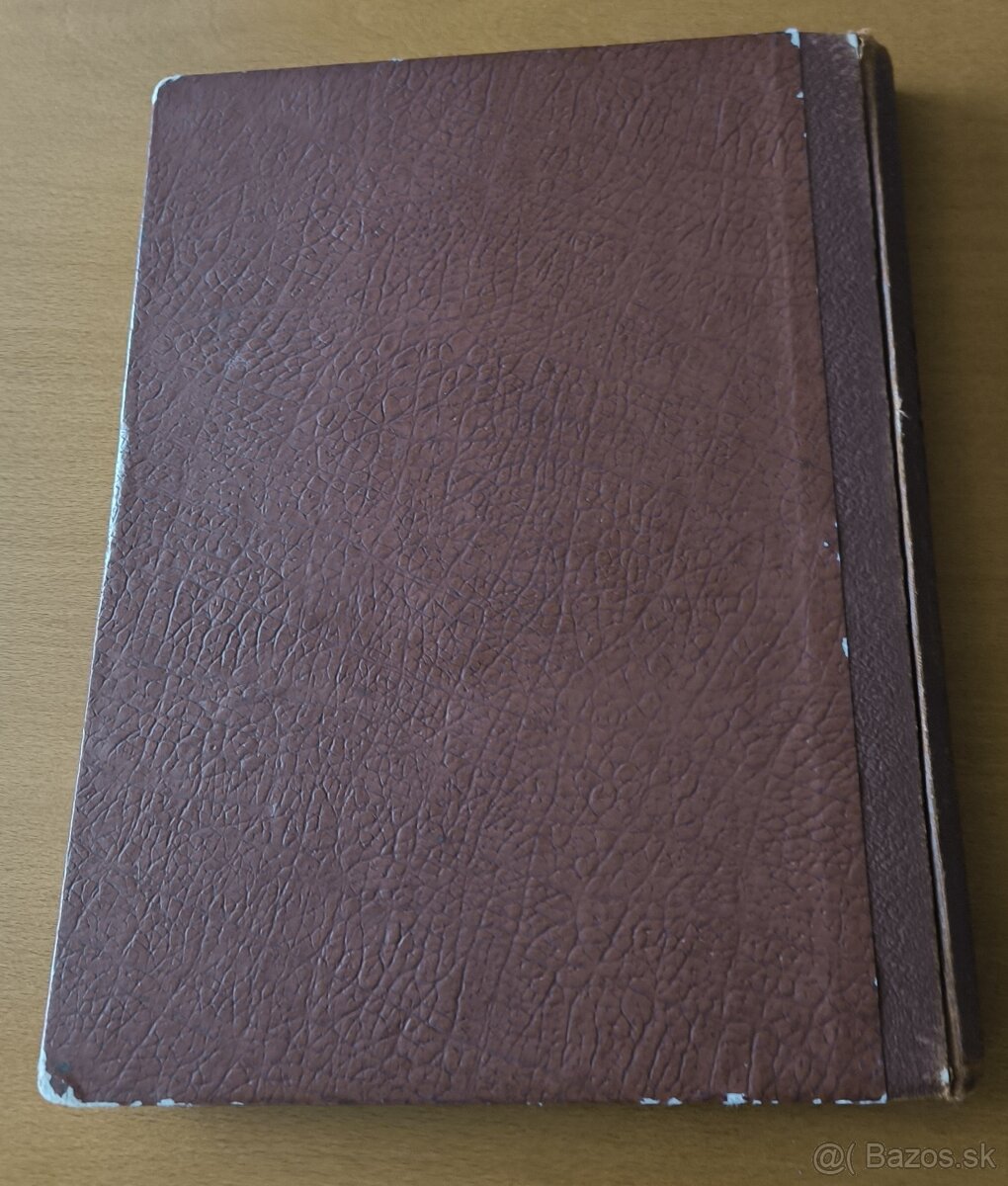 Predám album na známky A4 hnedý - 6