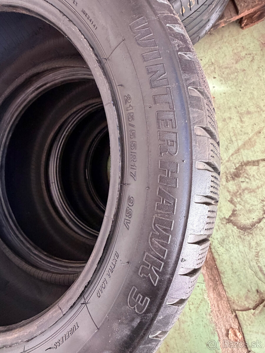 215/55 R17 Firestone Winterhawk 3 - 6