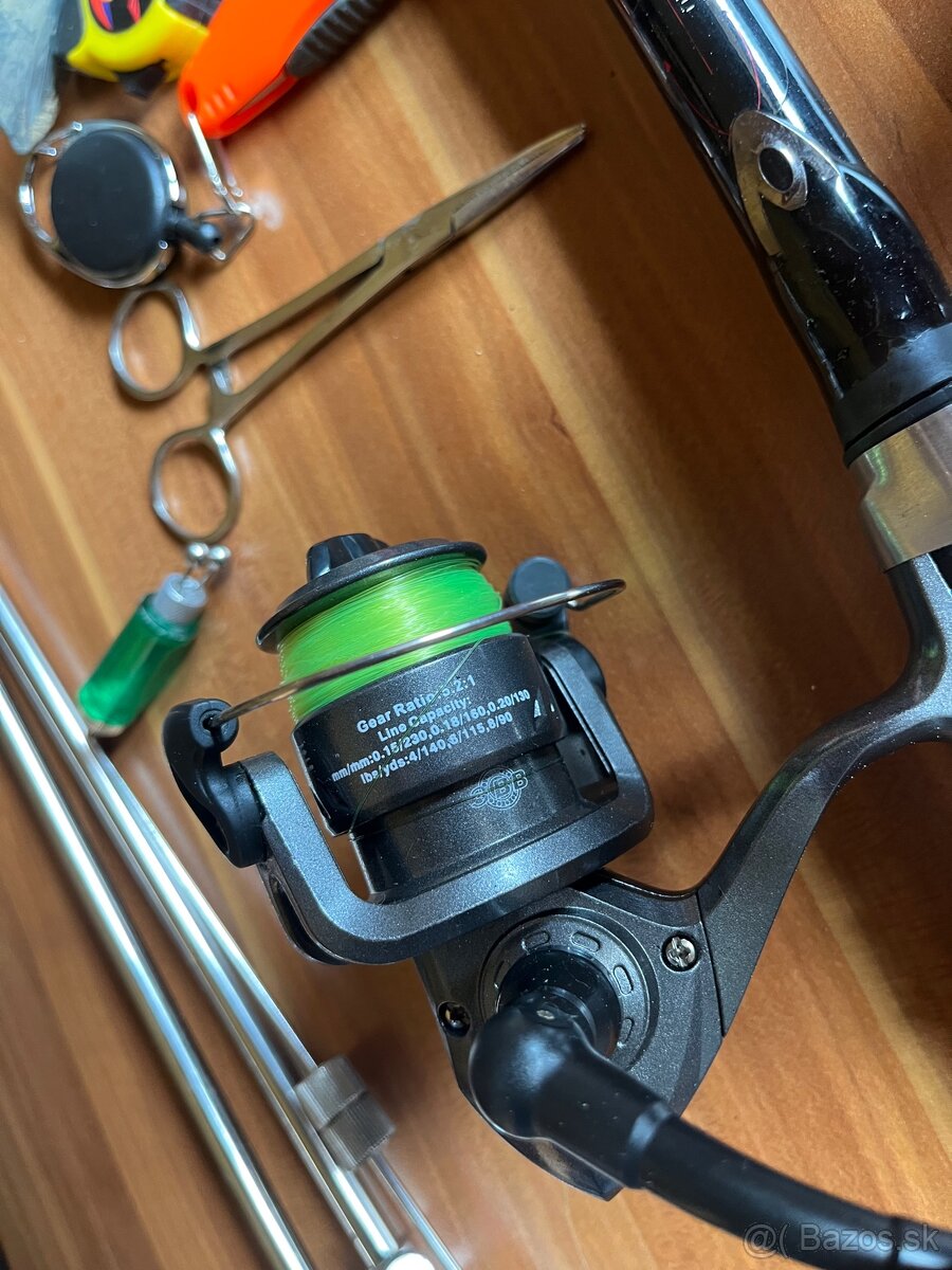 Kompletný rybársky set – prúty, navijaky, doplnky - 6