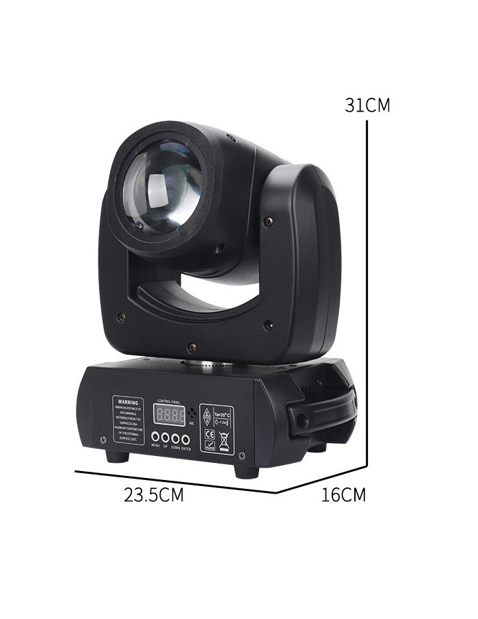 Predám 2ks Mini Rotačne hlavý beam spot 120 W - 6