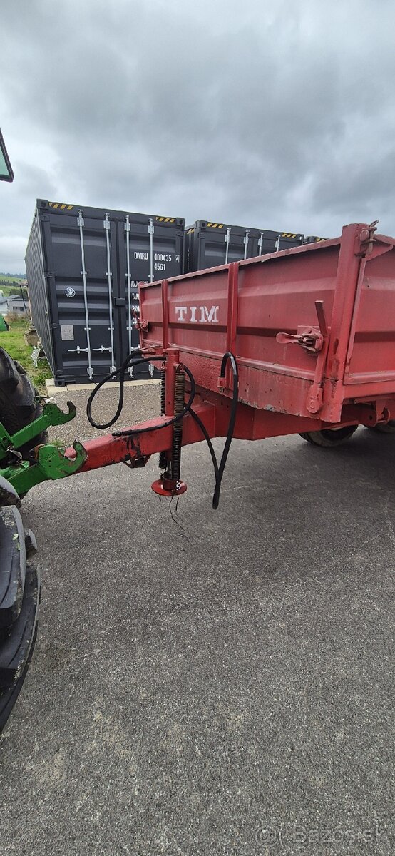 Tandemova vlecka za traktor - znacka Tim 8 Tona - 6
