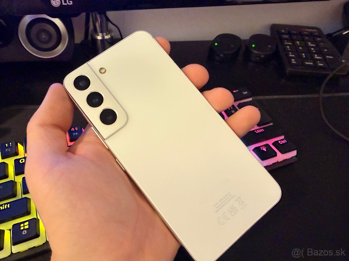 Samsung Galaxy S22 - Biely, 128GB - 6