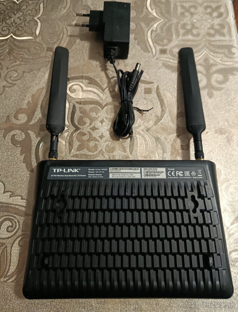 LTE 4G/3G wifi router TP-Link Archer MR200 AC750 - 6