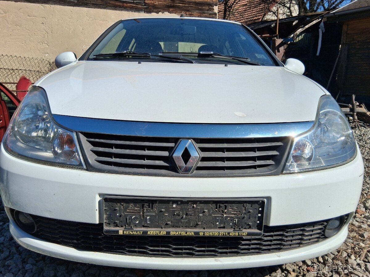 predný nárazník biely na Renault Thália rok vyroby 2011 - 6