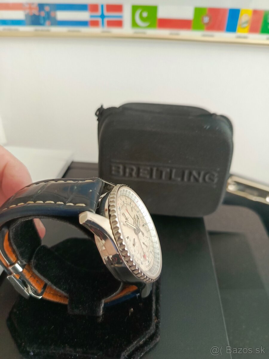Predám alebo Breitling navimeter world A24322 a Avenger - 6