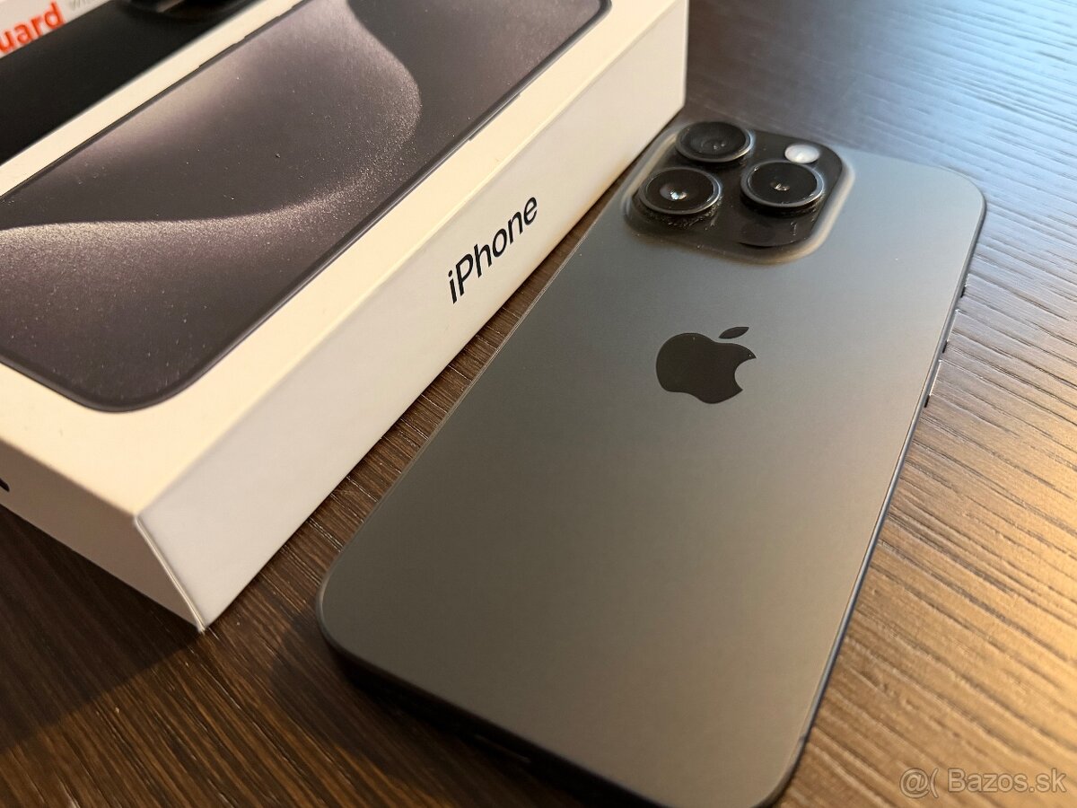 Predám Apple IPhone 15 Pro 256GB - 6