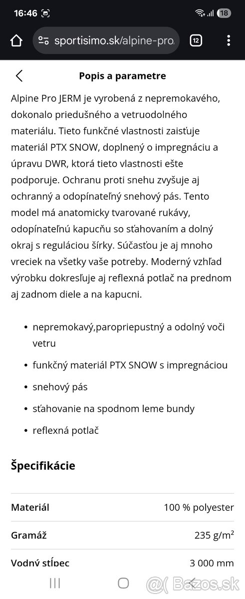 Pánska zimná bunda - 6