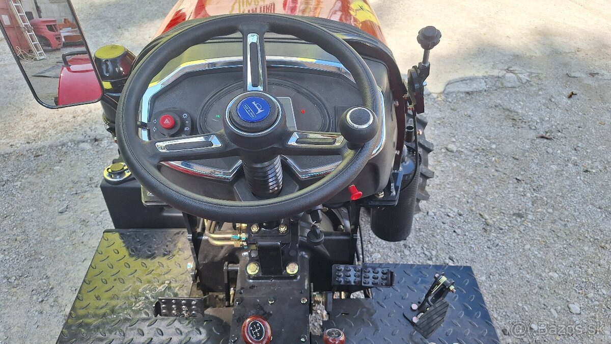 Predám malotraktor 30hp 4x4 - 6