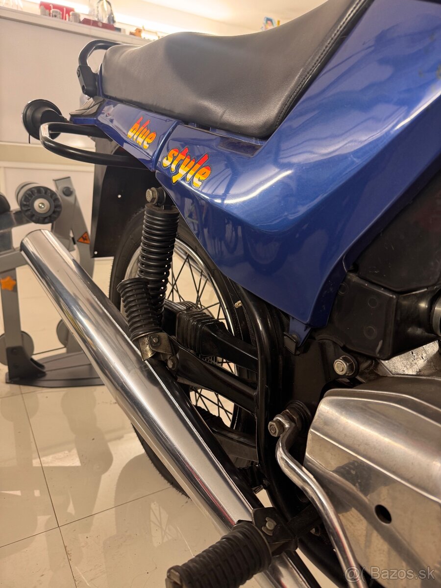 Jawa 350 typ 638 blue style - 6