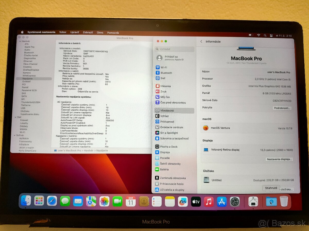 MacBook Pro 2017 | i5 • 8GB • 256GB SSD - 6