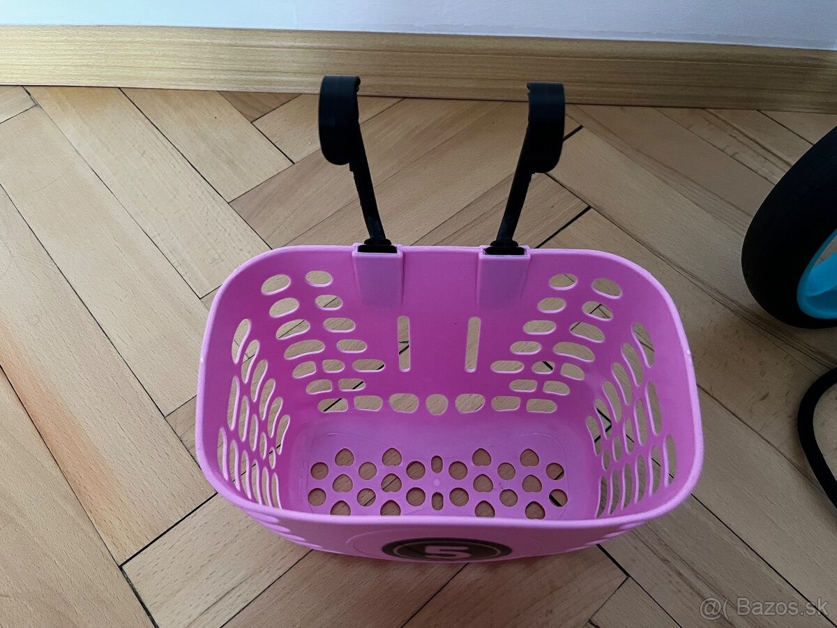 Detské odrážadlo Funny Wheels s košíkom - 6