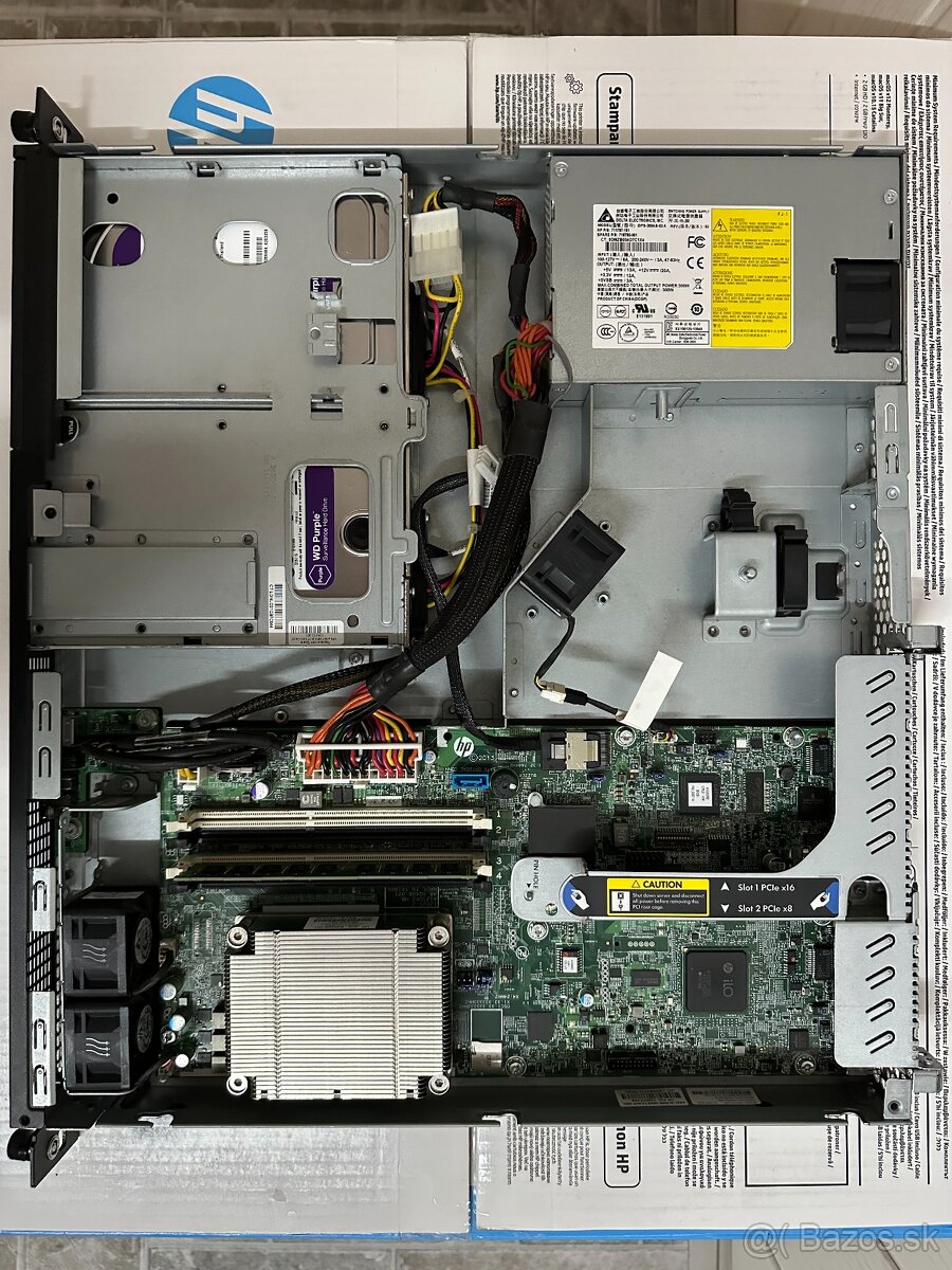 Predam HP ProLiant DL320e Gen8 v2 1U rack server - 6