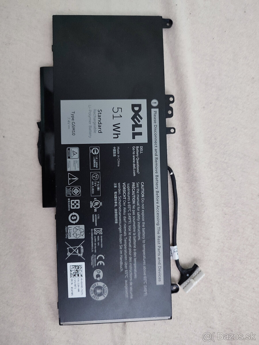 Notebook Dell Latitude E5550 - 6