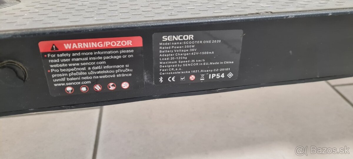 Elektrická kolobežka SENCOR Scooter ONE2020 - 6