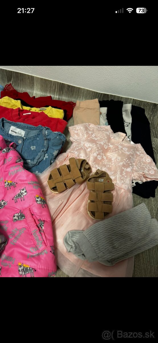 Balík oblečenia velkost 80 - 6