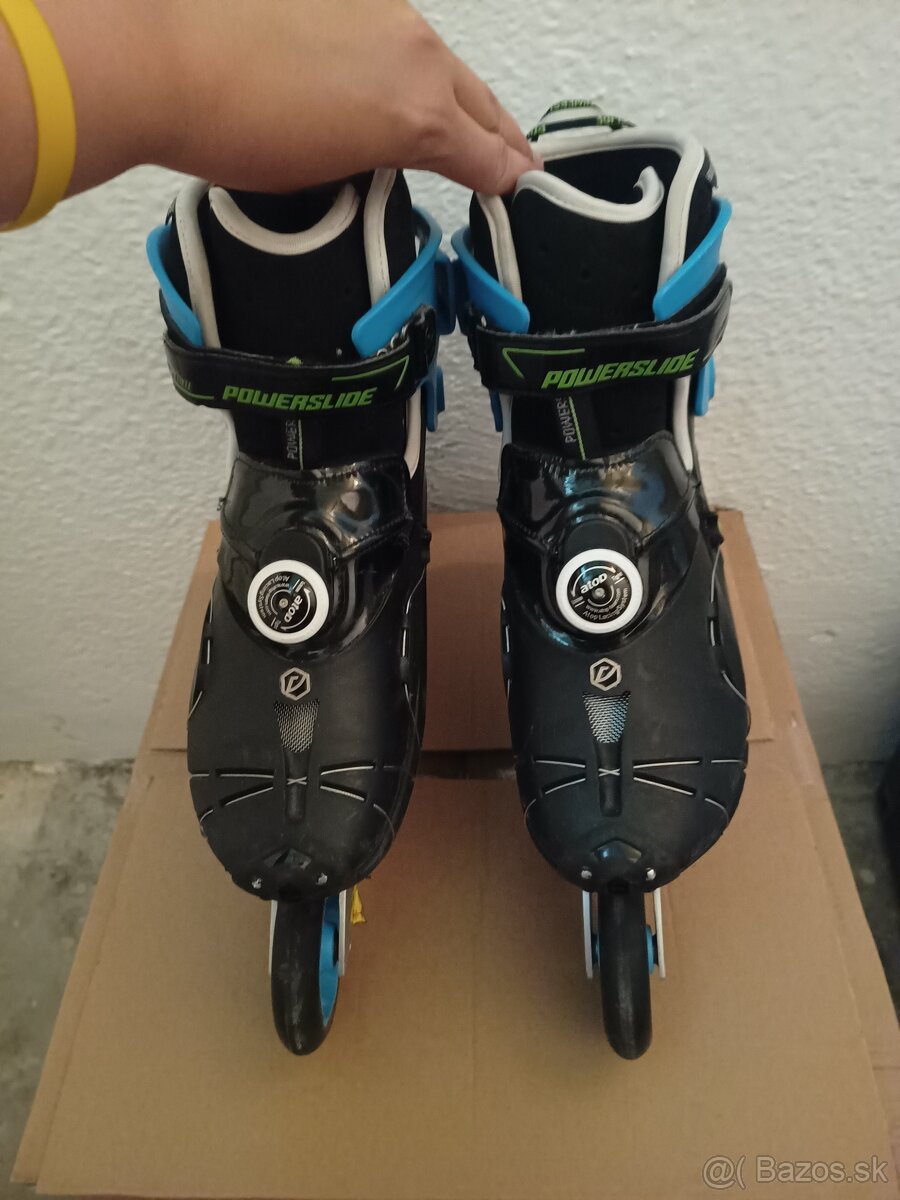kolieskove / inline / fitnes korcule POWERSLIDE velkost 42 - 6