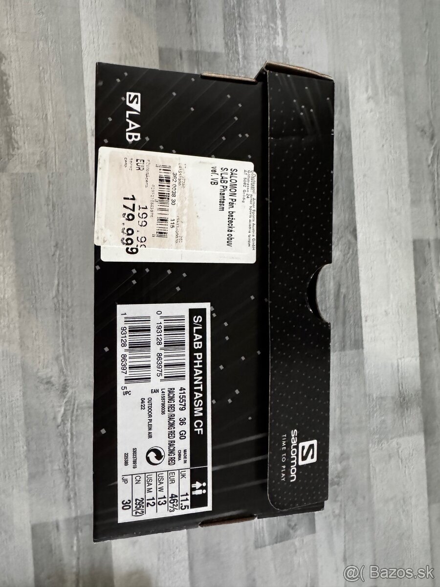 NOVÉ Salomon S/LAB Phantasm CF UK 11,5 30cm NOVÉ - 6