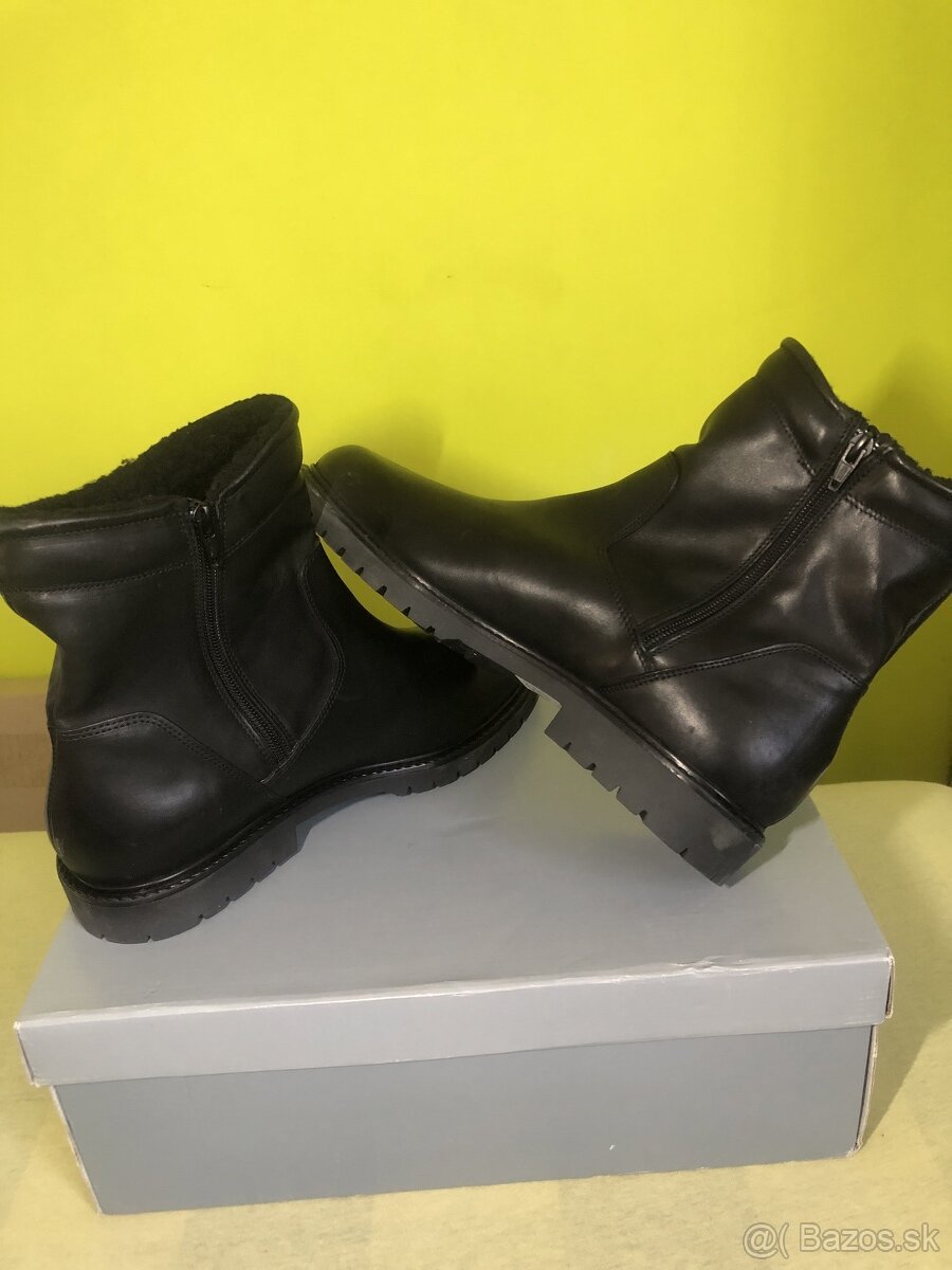 Panske zimne cizmy zateplene - 6