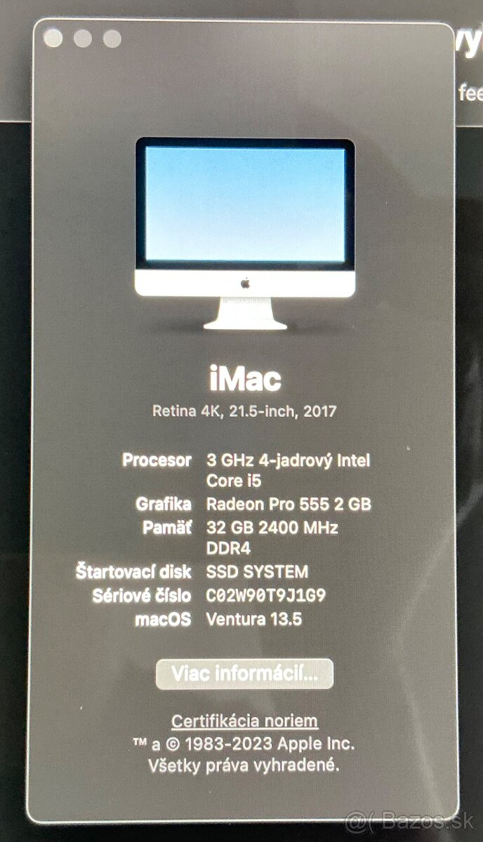 Apple iMac 21.5 2017 - 6