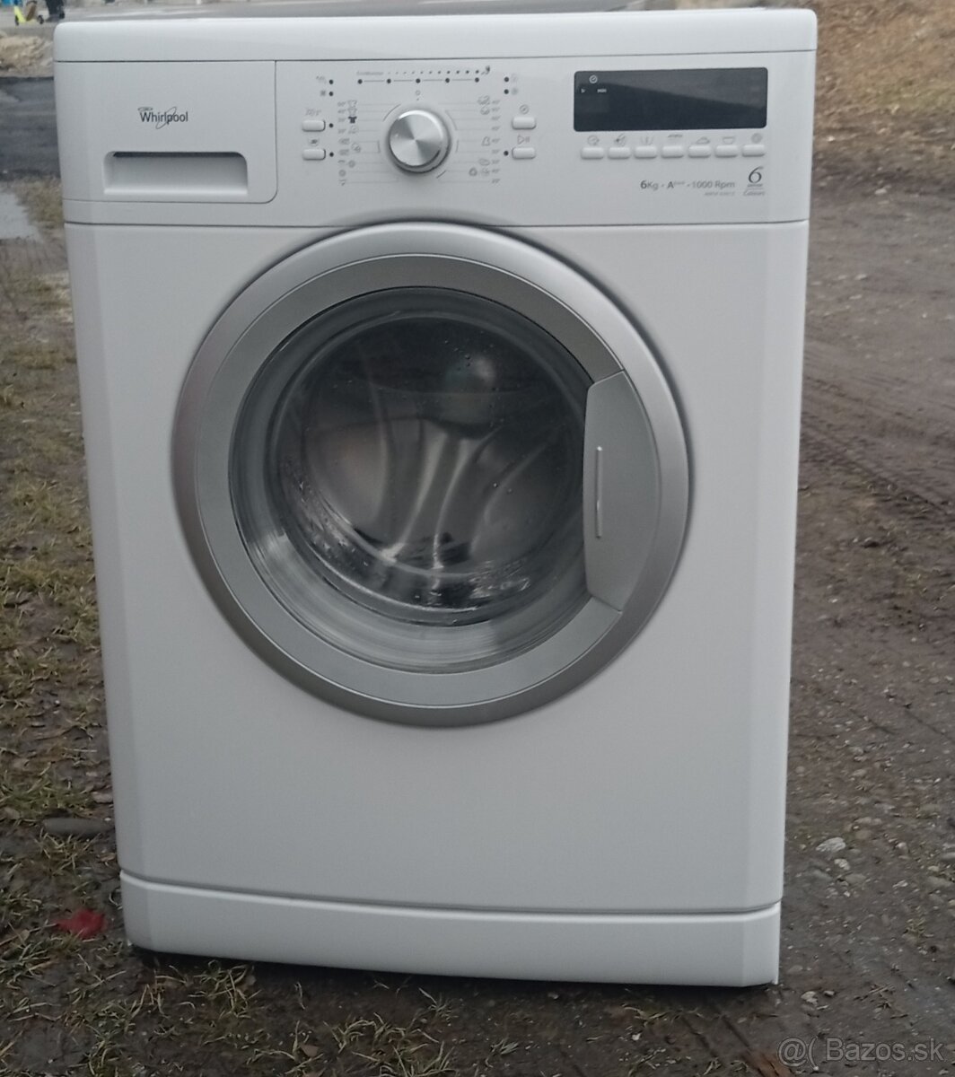 ZÁNOVNÁ plnefunkčná automatická práčka WHIRLPOOL,A+++ - 6