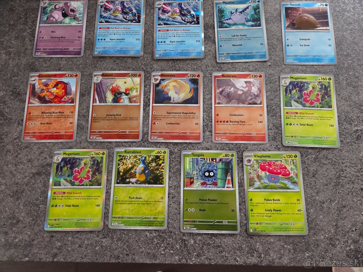 Pokemon karty HOLO - 6