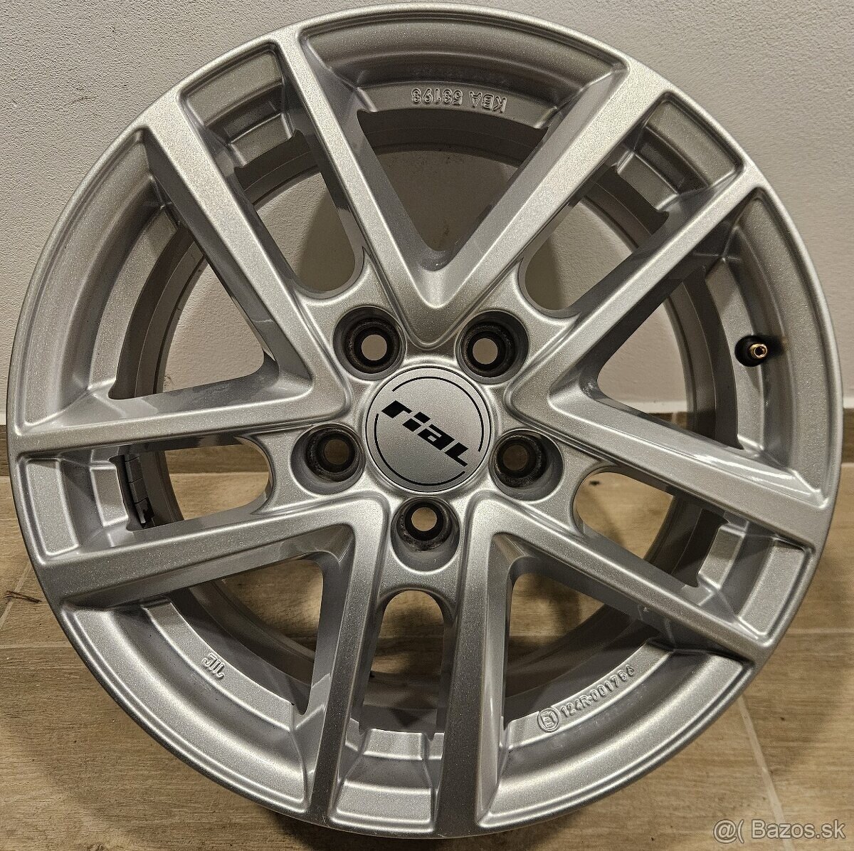 Atraktívne nemecké disky RIAL - 5x112 r16 - 6